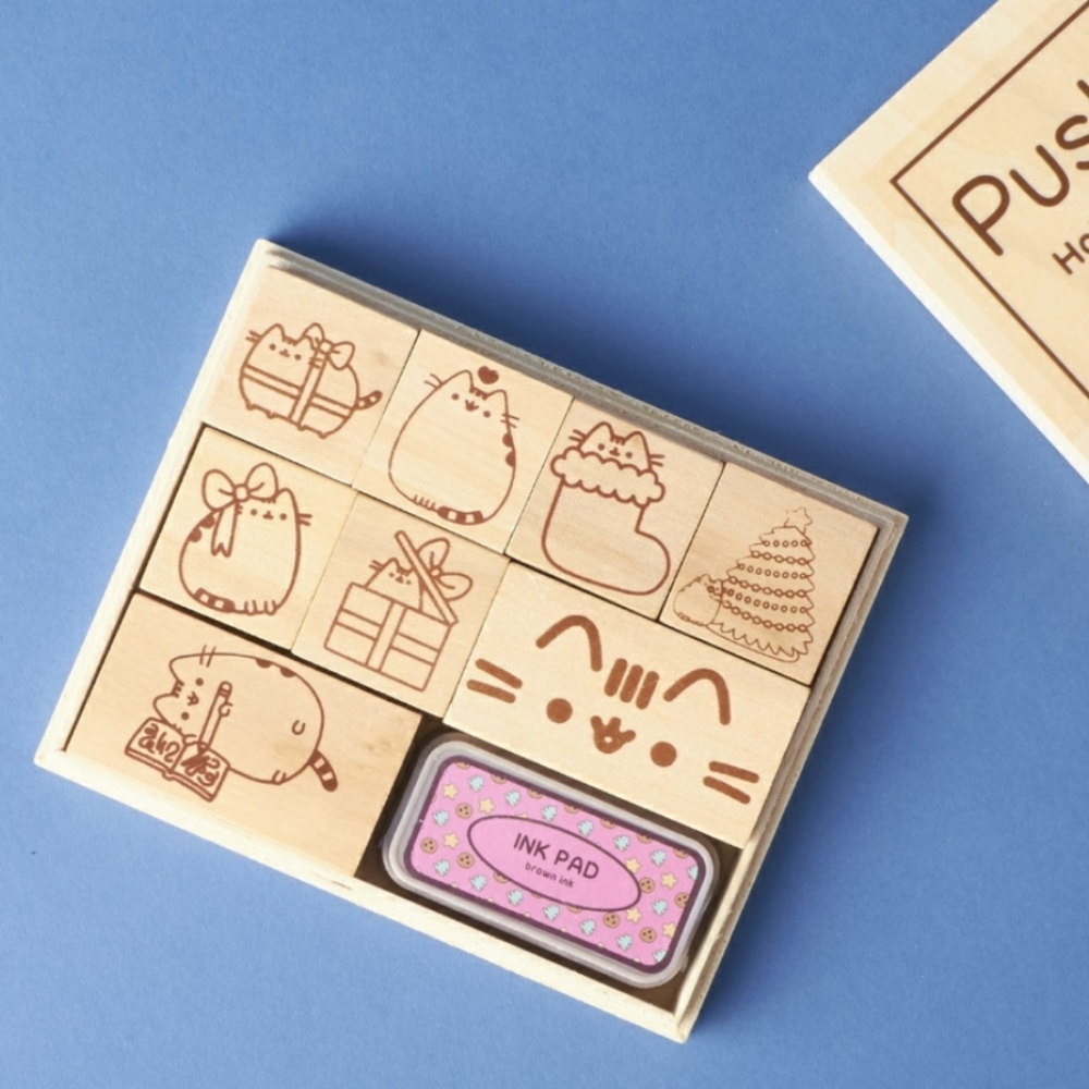 Pusheen Holiday Stamp Set